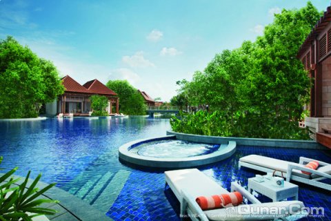 新加坡圣淘沙别墅名胜海滨世界别墅(resortsworldsentosabeach龙溪博罗酒店图片