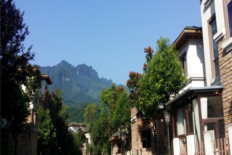 成都花水湾王山别墅静闲居山庄威海望海别墅图片